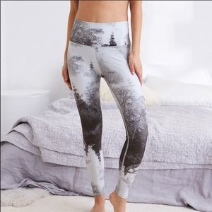 Aerie NWT XS American Eagle Leggings, Trees